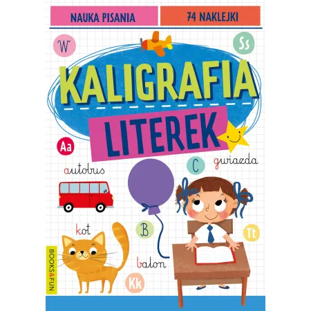 NAUKA PISANIA. KALIGRAFIA LITEREK Z NAKLEJKAMI