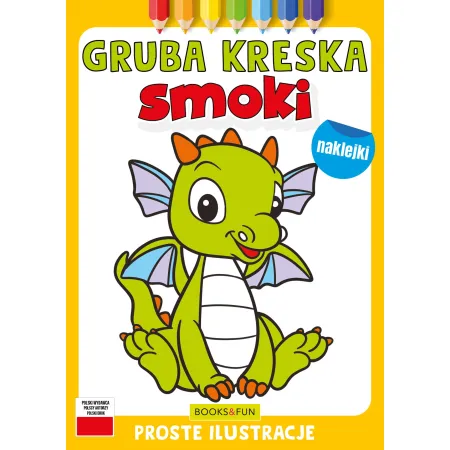 SMOKI Z NAKLEJKAMI  GRUBA KRESKA