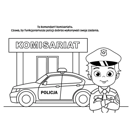 POLICJA KSIĄŻECZKA Z WYKROJNIKA