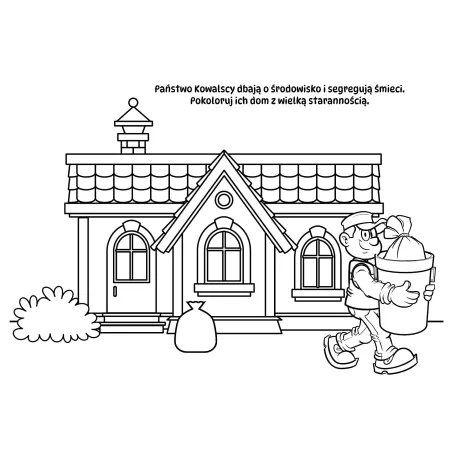 ŚMIECIARKA KSIĄŻECZKA Z WYKROJNIKA