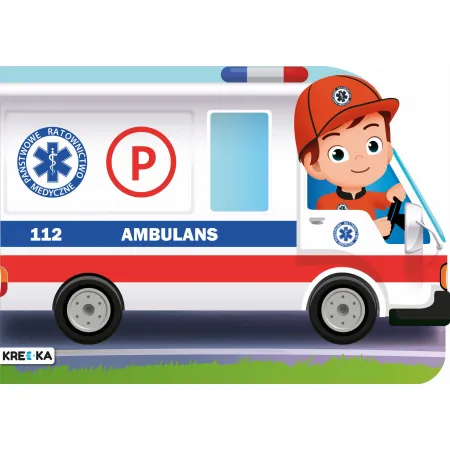 AMBULANS KSIĄŻECZKA Z WYKROJNIKA