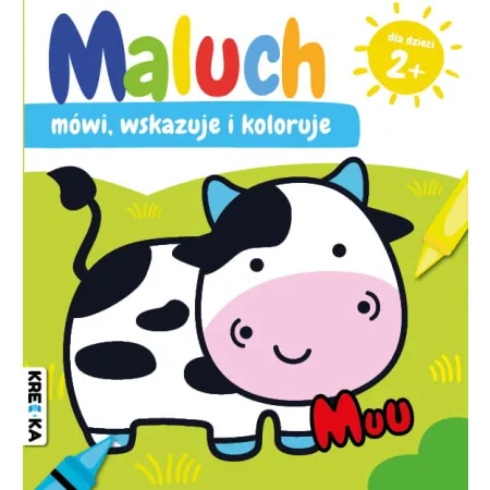 MALUCH MÓWI , WSKAZUJE I KOLORUJE MUU