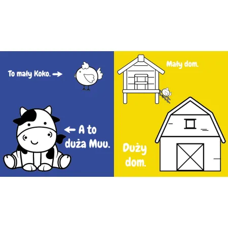 MALUCH MÓWI , WSKAZUJE I KOLORUJE MUU