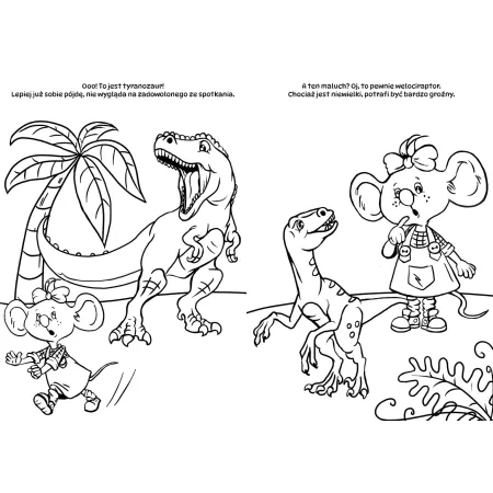 PANNA MYSIA W KRAINIE DINOZAURÓW