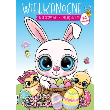 WIELKANOCNE KOLOROWANIE Z ZAJĄCZKIEM