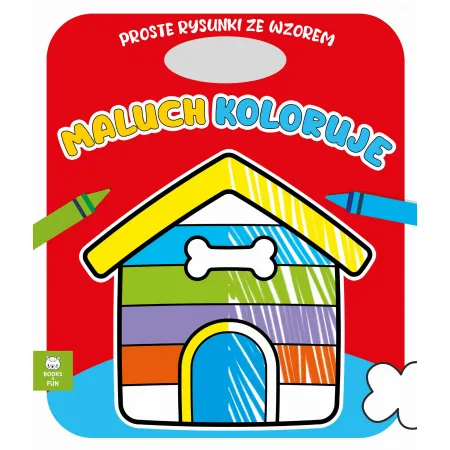 MALUCH KOLORUJE DOMEK DLA PSA
