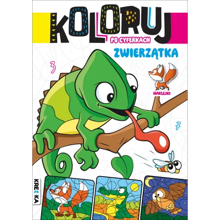 KOLORUJ PO CYFERKACH ZWIERZĄTKA