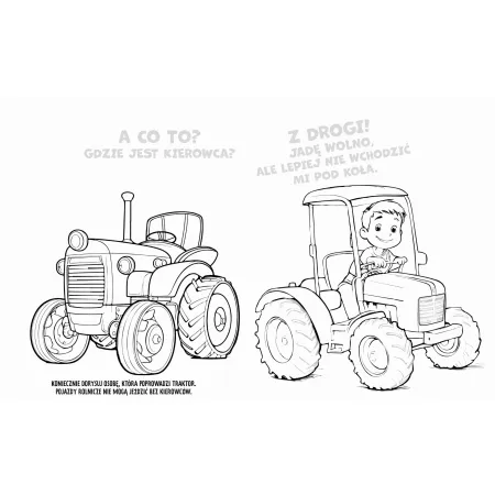 TRAKTOR Z ROLNIKIEM