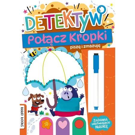 PISZĘ I ZMAZUJĘ DETEKTYW POŁĄCZ KROPKI