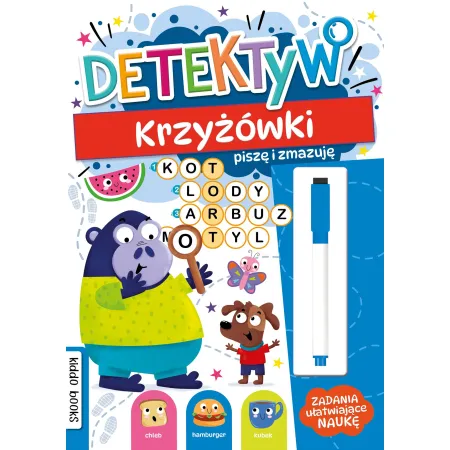 PISZĘ I ZMAZUJĘ DETEKTYW KRZYŻÓWKI