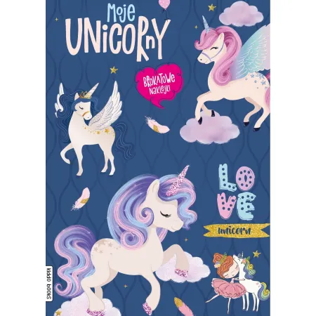 MOJE UNICORNY Z BROKATEM