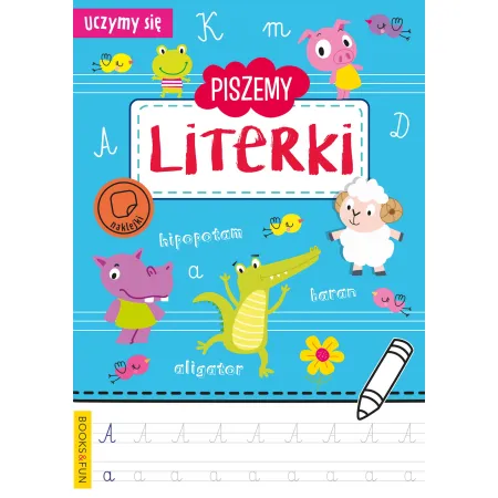 PISZEMY LITERKI  (Z NAKLEJKAMI )