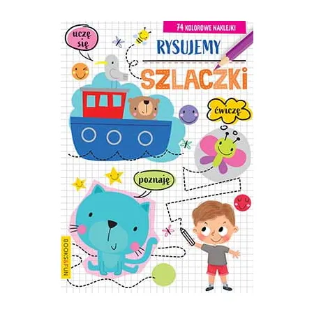 RYSUJEMY SZLACZKI Z NAKLEJKAMI